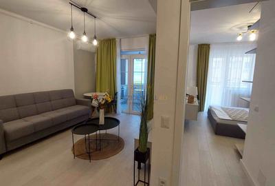 Apartament cu 2 camere semidecomandat, mobilat în Apărătorii Patriei