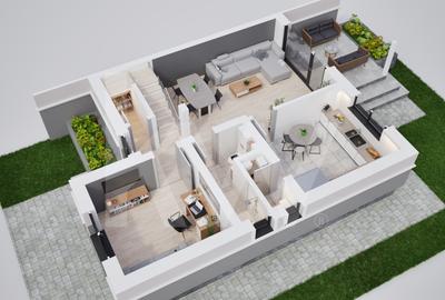 Casa duplex 5 camere in cartier nou Șură Mica - 7