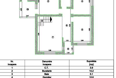 CASA INDIVIDUALA , 3 CAMERE, BECI,  PLACA DE BETON PESTE ETAJ , TOMESTI - 13