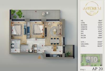 Apartament 3 Camere Finalizat în Ansamblu Rezidențial Nou | Mutare Imediata - 18