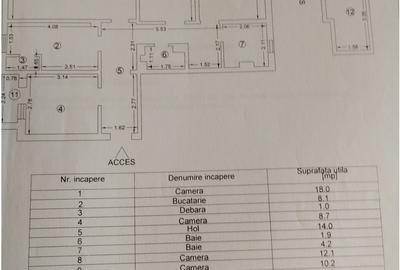 Apartament 4 camere decomandat Dacia - 2