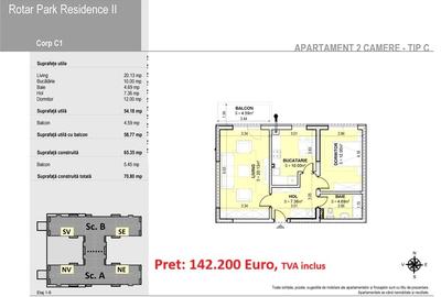 2 camere -Militari-Rotar Park Residence-2 -200m Iuliu Maniu - 3