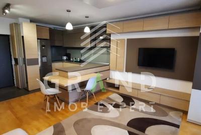 Garsonieră open-space_feminine, mobilată în Zorilor