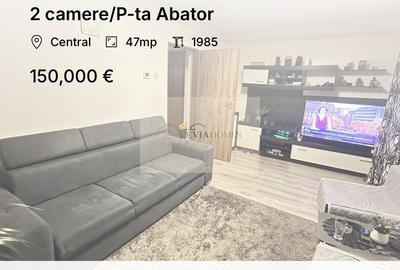 Apartament cu 2 camere semidecomandat, mobilat în Central