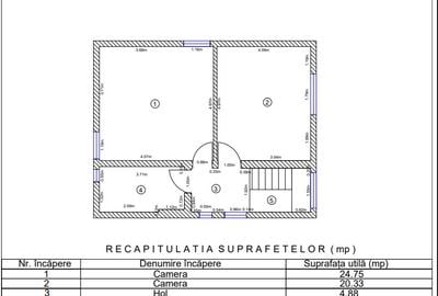 Casa noua Snagov pe 2 nivele, compartimentare eficienta, tern 500 m - 5
