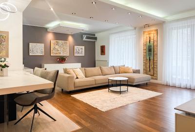 Apartament cu 4 camere, mobilat în Herăstrău