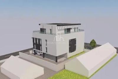 Teren 720 Mp De Vanzare Cu Proiect Autorizat Spatiu Com,,Str Gh. Doja - 4