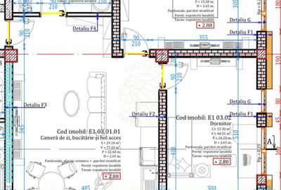 Apartament Nou Ultrafinisat 3 camere-etaj 2-balcon-lift-Calea Moldovei - 1