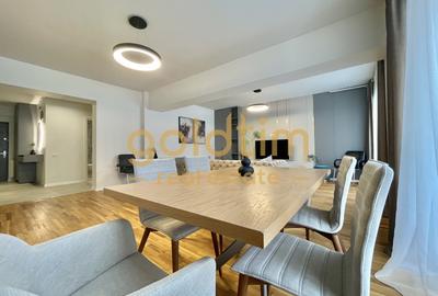 Apartament cu 3 camere decomandat, mobilat în Herăstrău