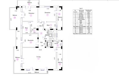 Penthouse de lux 246 mp | 4 cam | Loc parcare subteran | Crangasi - 25