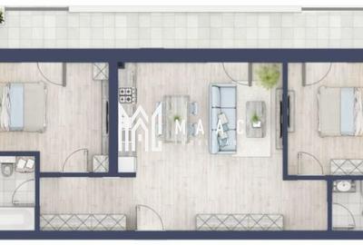 Apartament 3 camere |72MPU| 2 Băi | Balcon | Lift | Valletta Park - 26