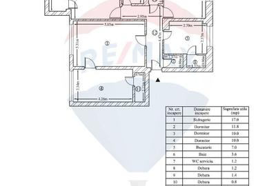 Apartament cu 4 camere decomandat în Central