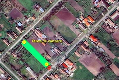 Teren agricol intravilan de 2209 mp, în Sud