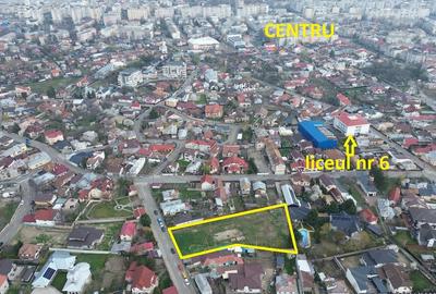 Teren Focsani-CENTRU, 2.782 mp, D=30 ml, comision 0% - 3