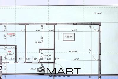 Penthouse 100mp + 76mp terasa, bloc nou cu lift,  zona Veterani de Razboi - 3