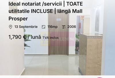 116mp | TOATE util. INCLUSE | lângă Mall Prosper - 1