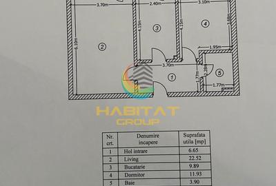 Apartament Decomandat 2 Camere 64mp Grand Kristal - 7