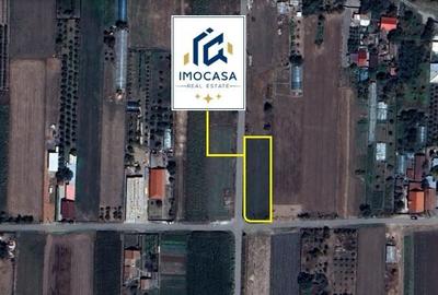 Teren intravilan generos 2 fronturi 900 mp Curtici Jud Arad - 1