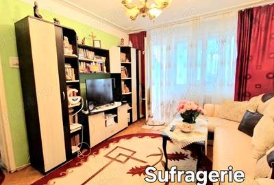 Apartament cu 3 camere semidecomandat, mobilat în Tătărași