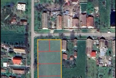 Vand teren intravilan Jebel 5 parcele, intre 500-750mp bucata - 1