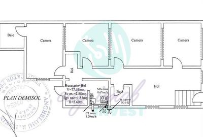 4 camere demisol | Acces stradal | Ideal sediu firmă - 3