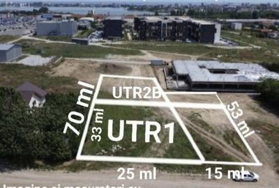 Teren 1650 mp la bl Madrid(Carrefour) deschidere 25 ml - 1