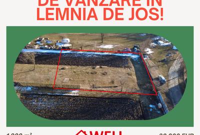 Teren intravilan de vânzare în Lemnia de Jos! - 1
