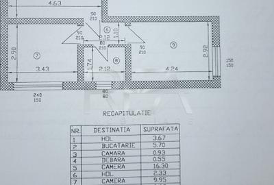 3 camere la etajul 2 Parc Titan - Metrou Titan 10 minute - 15