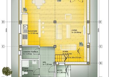 Vila deosebita cu 4 camere,2 bai,curte 800 mp,toate utilitatile racordate - 5