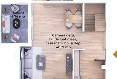 Apartament cu 3 camere decomandat în Avantgarden