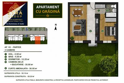 Apartament cu 2 camere decomandat în Păcii