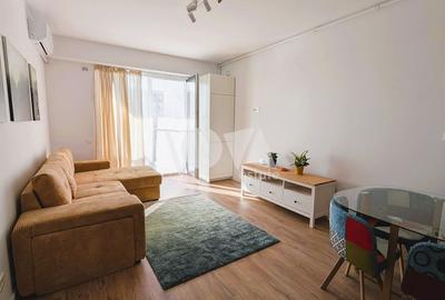 Apartament cu 2 camere semidecomandat, mobilat în Theodor Pallady