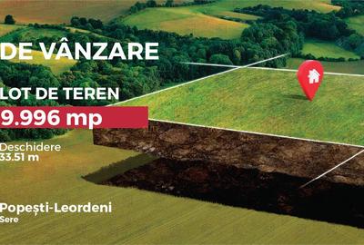 Teren intravilan 9.996 mp, Popesti-Leordeni–investitie imobiliara - 2