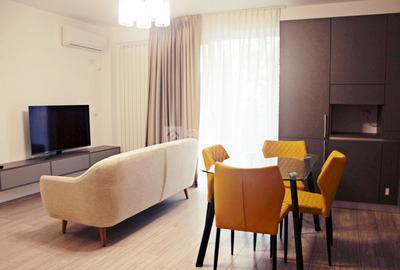 Apartament cu 2 camere semidecomandat, mobilat în Central