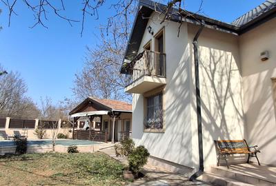 Silistea Snagovului,vila  2012, la cheie,  5 camere+ bucatarie vara, piscina - 6