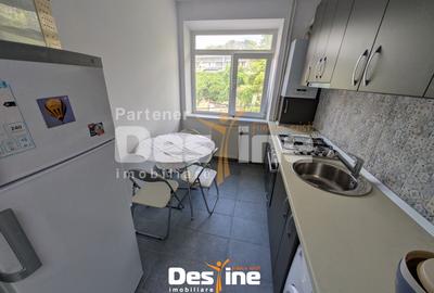 Apartament central cu 2 camere de 41 mp la etajul 2, baie cu geam, pe str. Arcu - 7