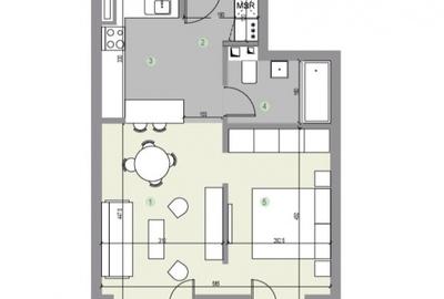 Studio dublu | Parcare subterană Inclusa | Zona Băneasa-Dămăroaia - 8