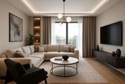 Apartament cu 2 camere semidecomandat în Pipera