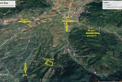 Teren intravilan superb Râșnov Glăjerie - 2