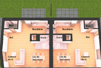 Duplex modern în zona Oașului, ideal pentru o familie, investiție - 6