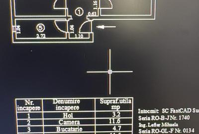 Apartament cu 2 camere decomandat în Dunărea