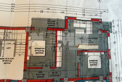 Apartament cu 3 camere decomandat în Ultracentral