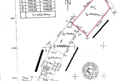 Teren Construcții intravilan de 2115 mp, în Dascălu