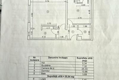 Apartament cu 2 camere decomandate, Obcini - 10