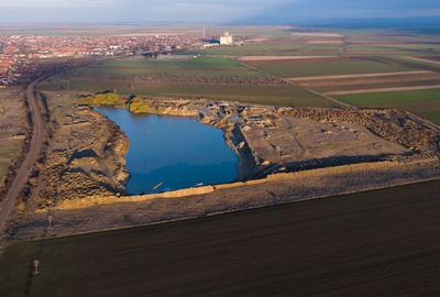 Balastieră în județul Arad cu teren de 12.5 ha - 12