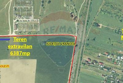 Teren 6,387mp Golesti / Drumul DC147 - 1