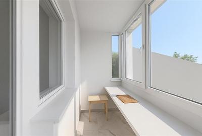 Apartament cu 2 camere nedecomandat, mobilat în Libertății
