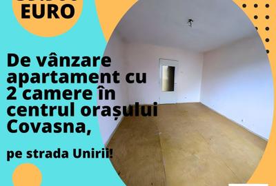 De vânzare apartament cu 2 camere în centrul orașului Covasna, pe strada Unirii! - 1