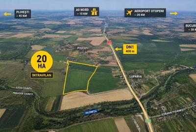 Teren agricol intravilan de 200000 mp, în Ciolpani