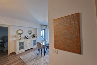 3 camere  cu parcare - complex Newton - amenajari premium - mobilat si utilat - 36